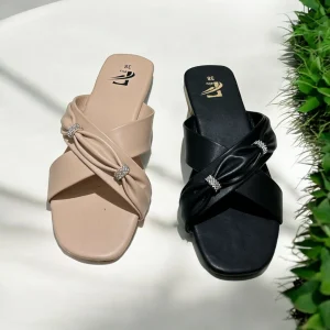 Stylish Knot Slip-Ons