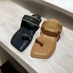 Chic Braided Flat Sandals